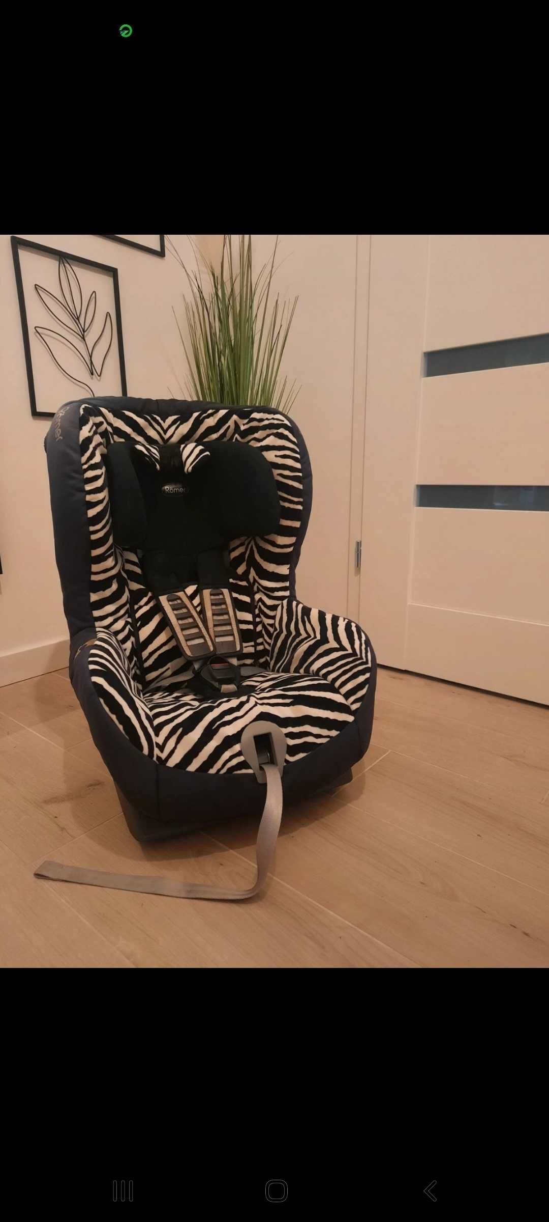 Fotelik Romer King 2 Zebra