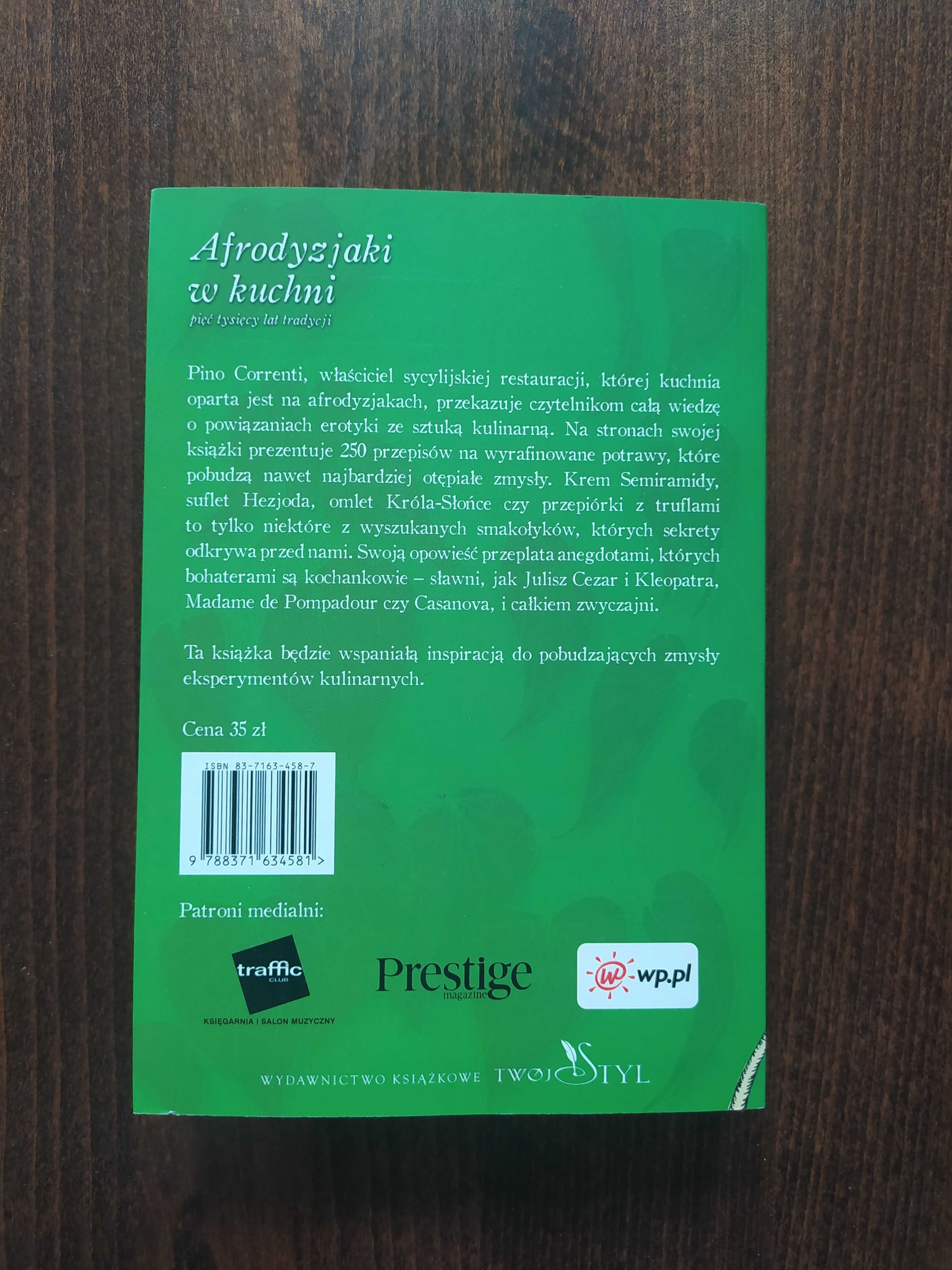 Afrodyzjaki w kuchni Pino Correnti
