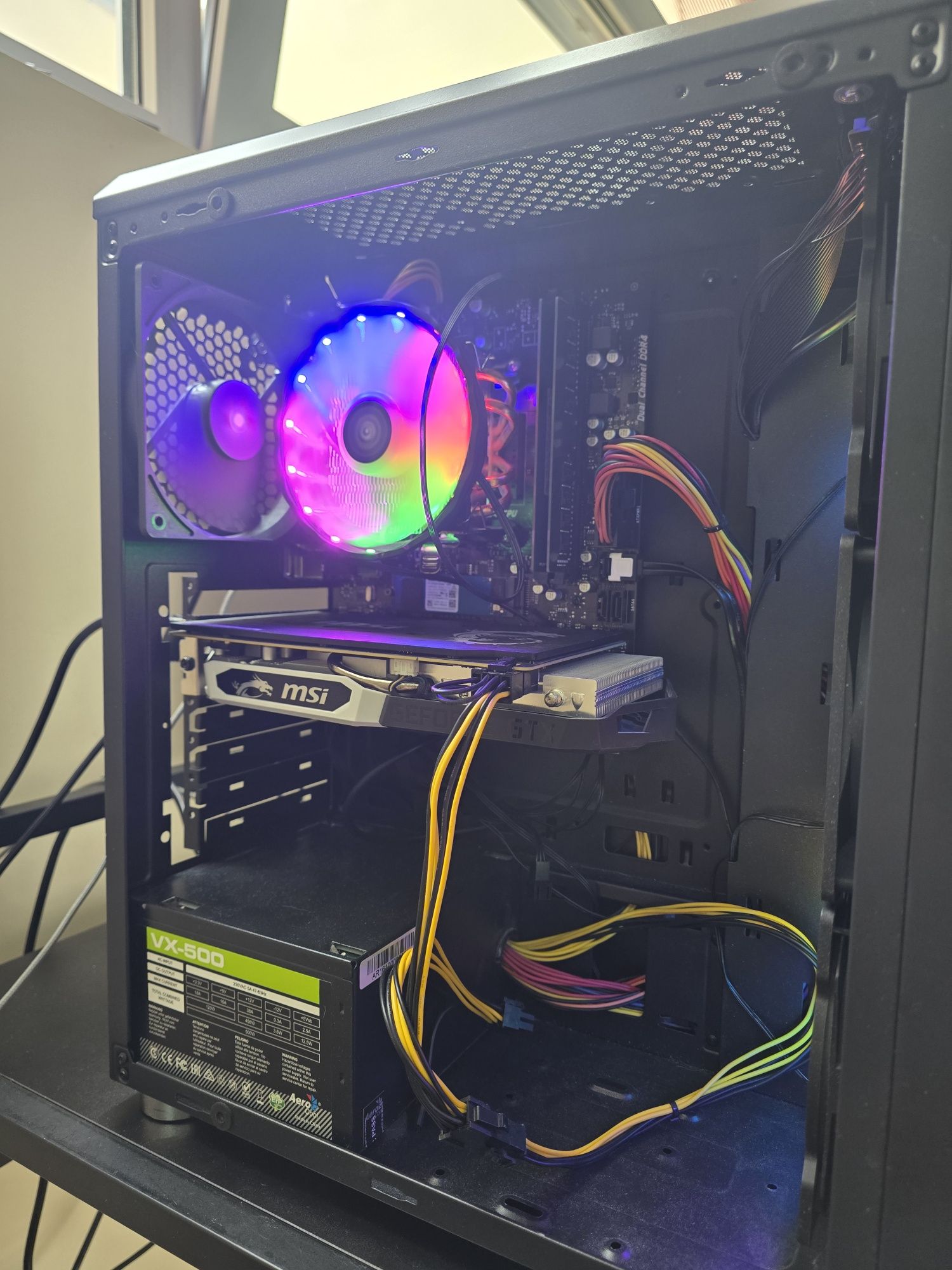 Ігровий системник AMD Ryzen 5 5500 16gb Geforce 1660 ssd m2 256