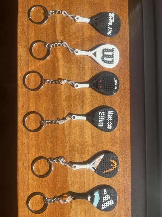 Porta chaves Raquete Padel