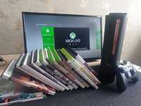 Xbox 360 Много игр+Джойстик