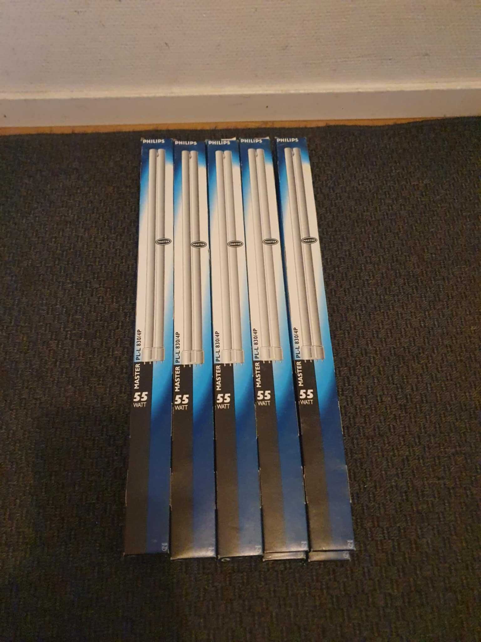 10 szt Nowe swietlowki Philips MASTER PL-L 55W/830/4P 4800 Lumen
