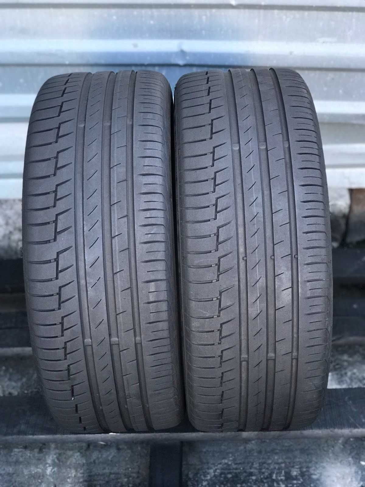 Шини Continental Premium 6 225/45R17 Пара Літні Б/у Оригінал