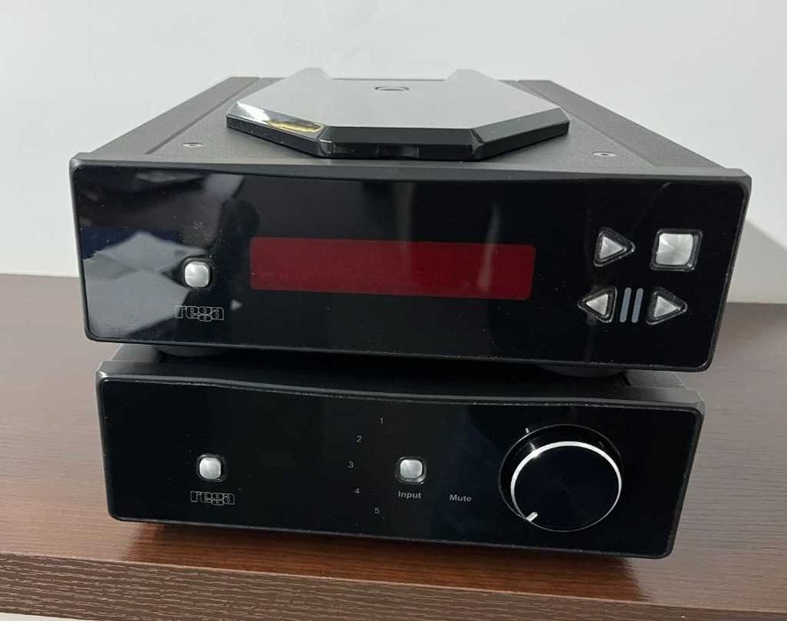 Wzmacniacz Rega Brio-R + CD Rega Apollo-R