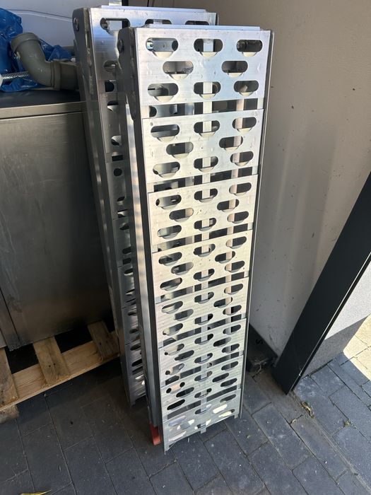 Rampa najazdy aluminiowe 2szt prawie nowe