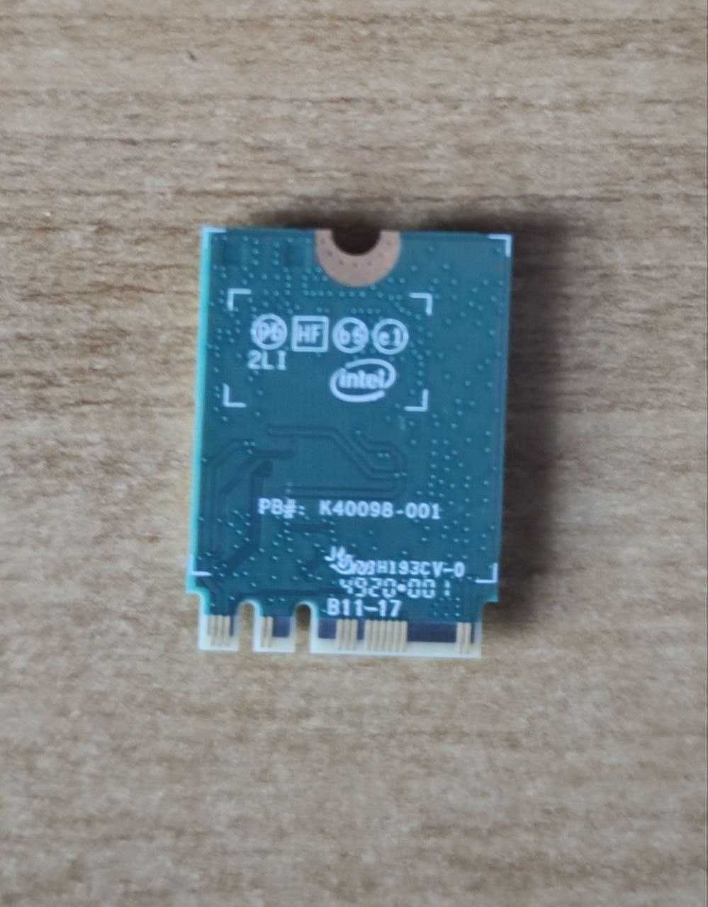 Адаптер WiFi 6 Intel AX200NGW  802.11ax + BT5.2
