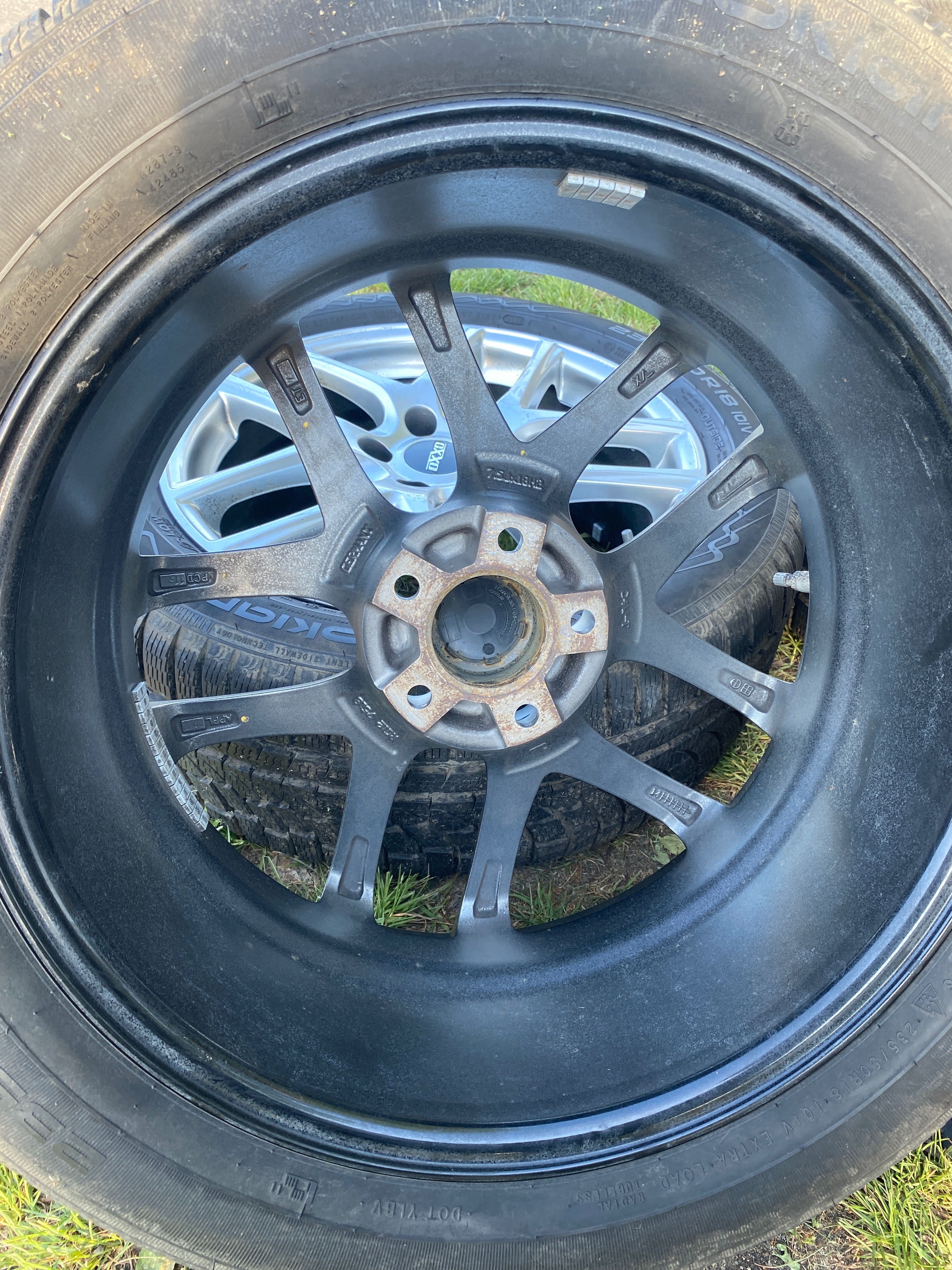 Koła Aluminiowe OPEL 5x115 7,5x18” ET40 opony 235/50R18 jak NOWE