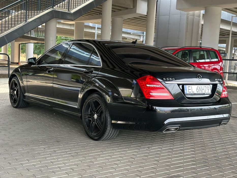 Mercedes-Benz Klasa S Mercedes S550L AMG zamiana super stan mały przebieg bezwypadkowy
