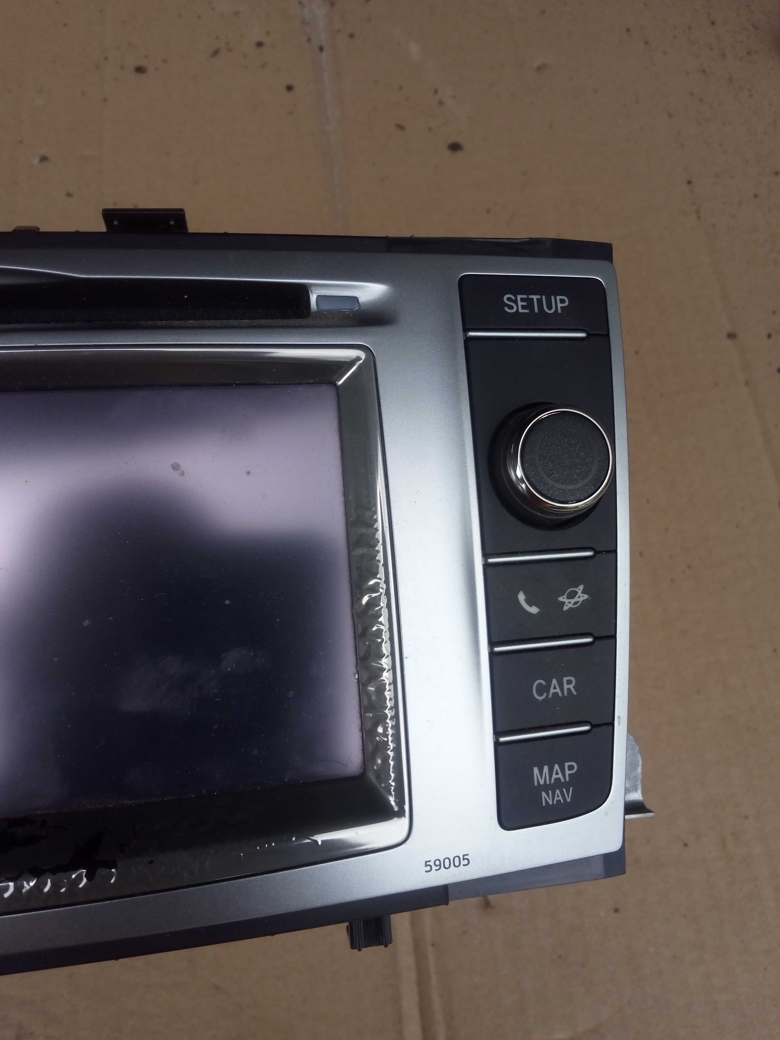 toyota AVENSIS T27 12-15 lift radio dotykowe moduł nawigacji