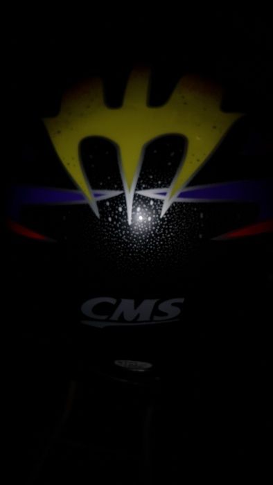 Capacete CMS Xtrem Preto Amarelo