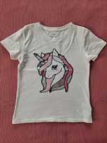 Tshirt z jednorożcem H&M