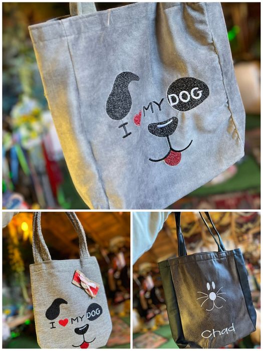 Сумка шоппер хендмейд