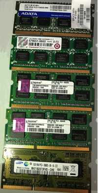 Memórias SODIMM DDR3-1066 e DDR3-1333