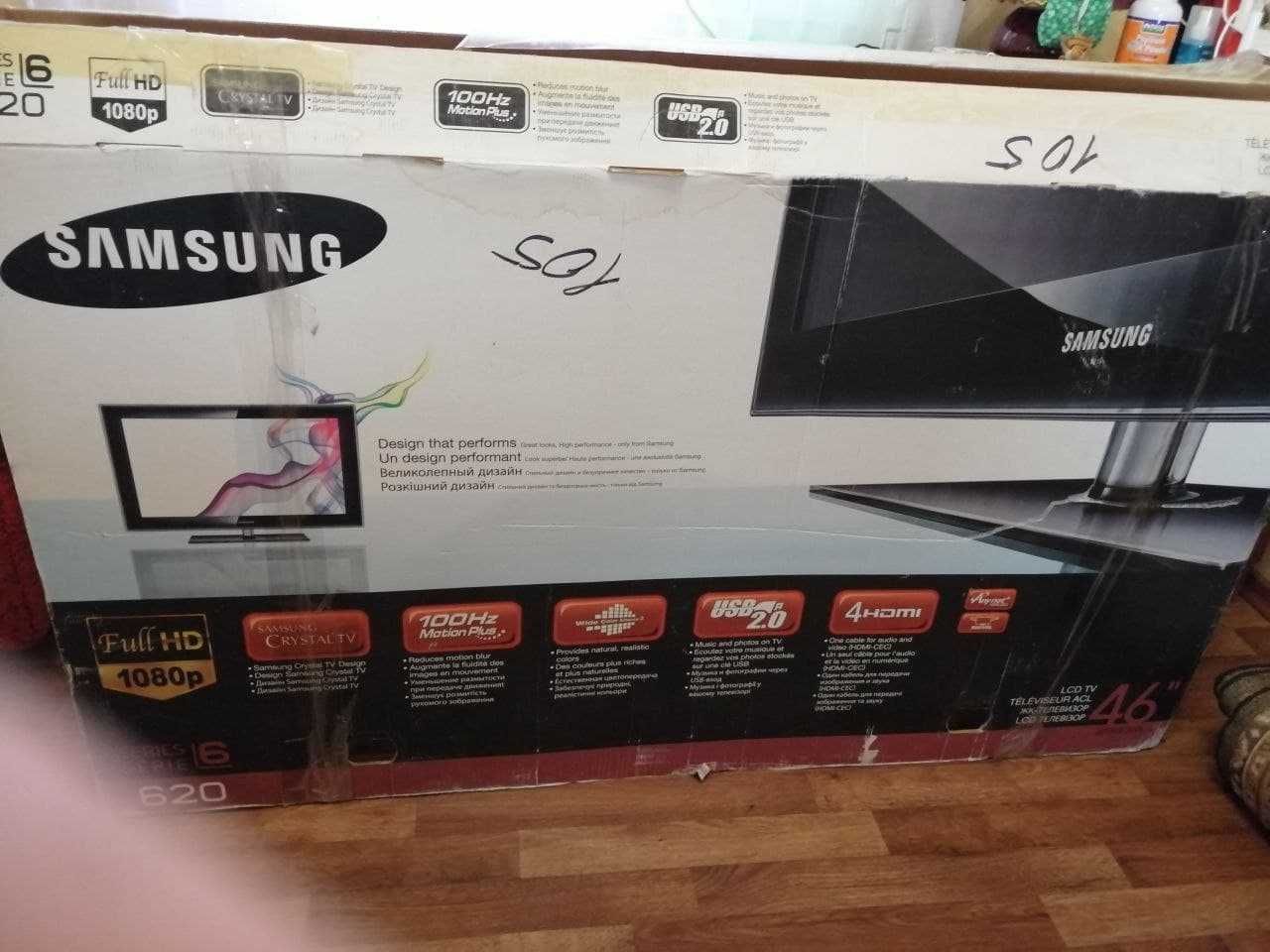 Телевизор Samsung LE46B625R3W | 46" | Full HD 1080p | 100Hz | 4 HDMI
