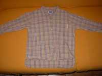 Camisa Chicco 5 anos quadriculada unisexo + T'shirt Chicco azul 5 anos