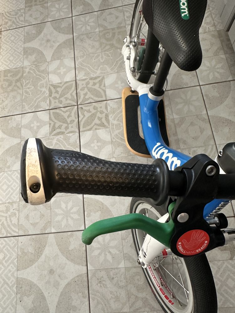 Woom 1 biegowy 12 cali + KASK Kellys szczękowy