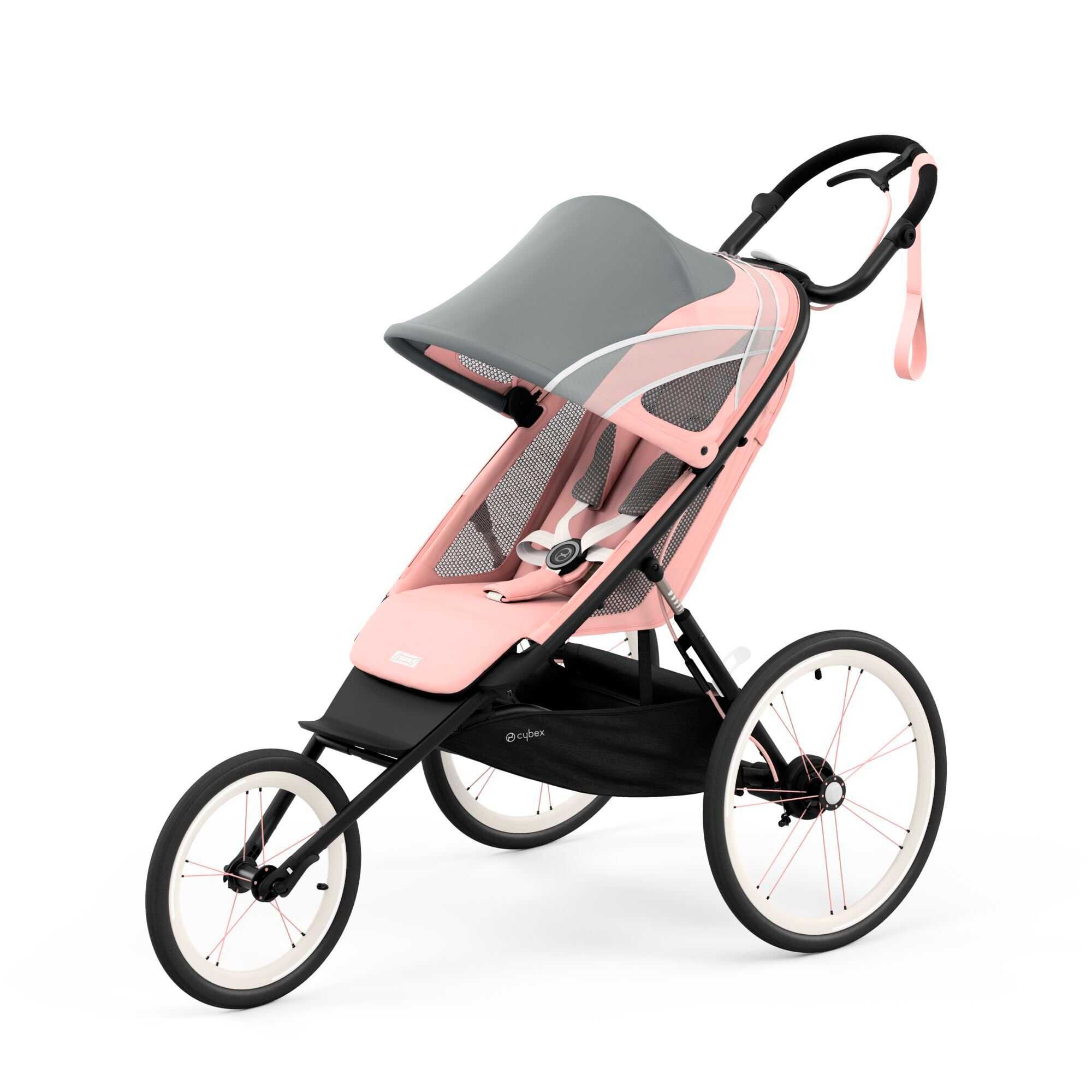 Cybex Avi Silver Pink wózek dziecięcy biegowy joggingowy