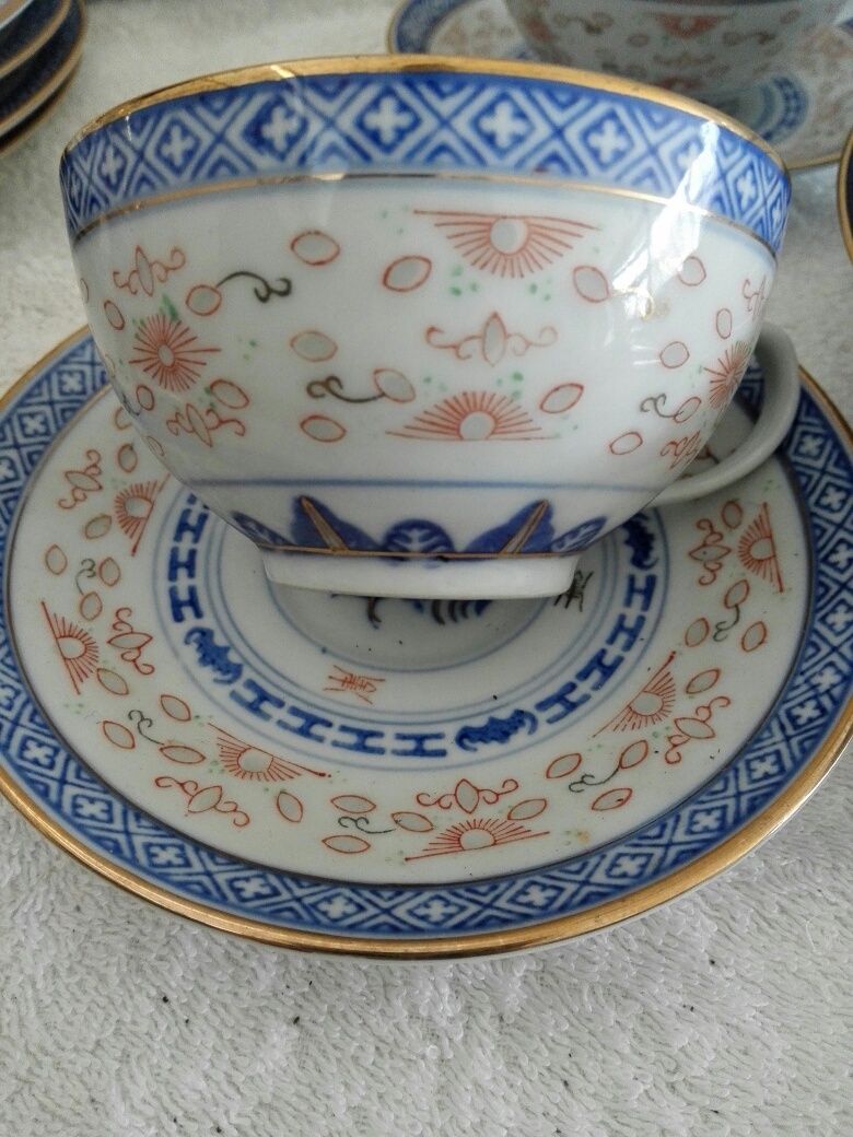 Peça de louça - porcelana chinesa