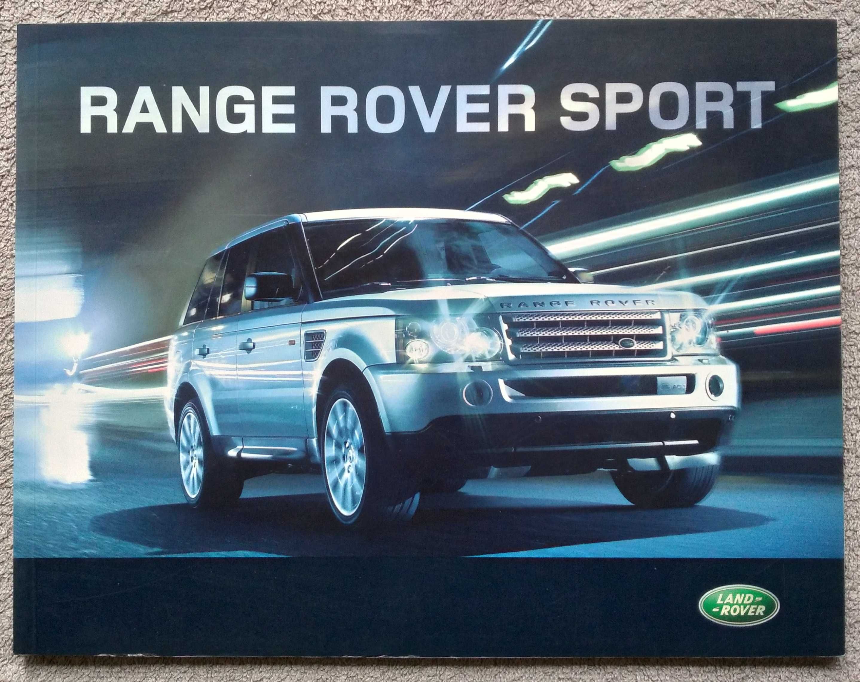 Prospekt Range Rover Sport rok 2006