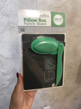 Дошка для виготовлення коробочок - подушечок Pillow Box Punch Board, W