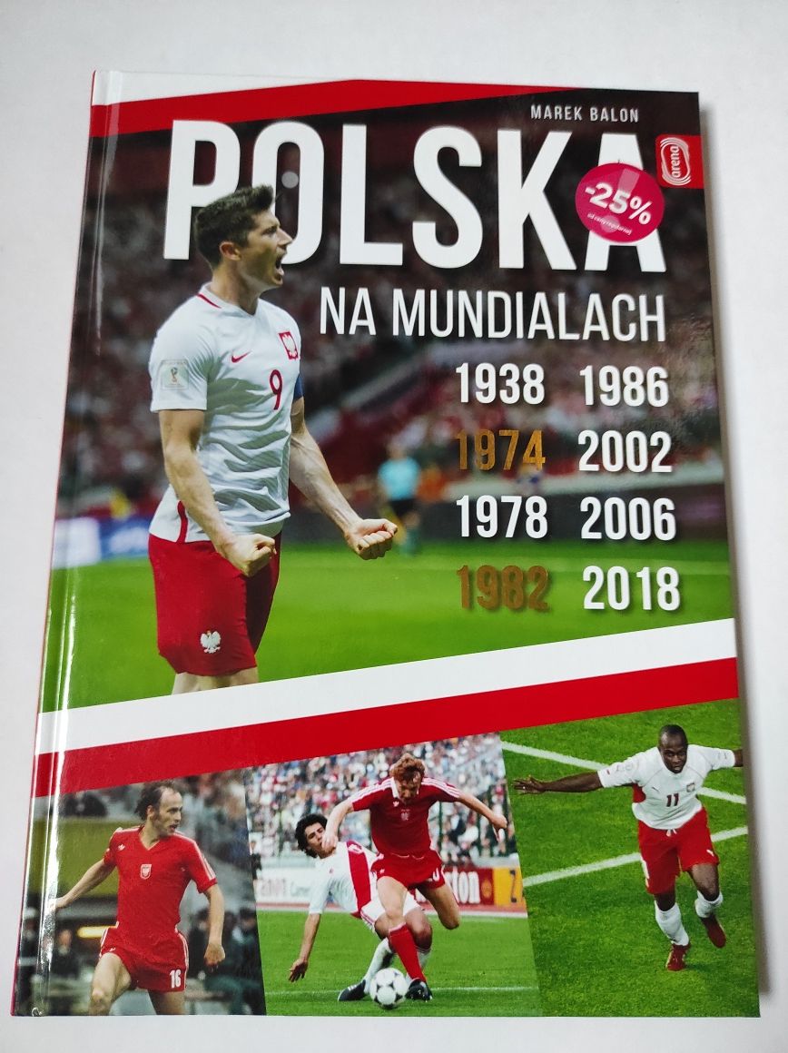 Książka piłkarska - Polska na mundialach