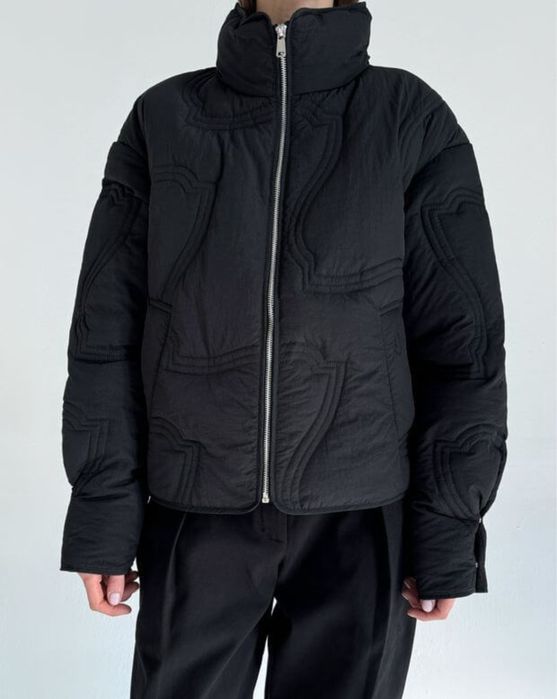 Куртка жіноча бомбер чорна куртка женская черная