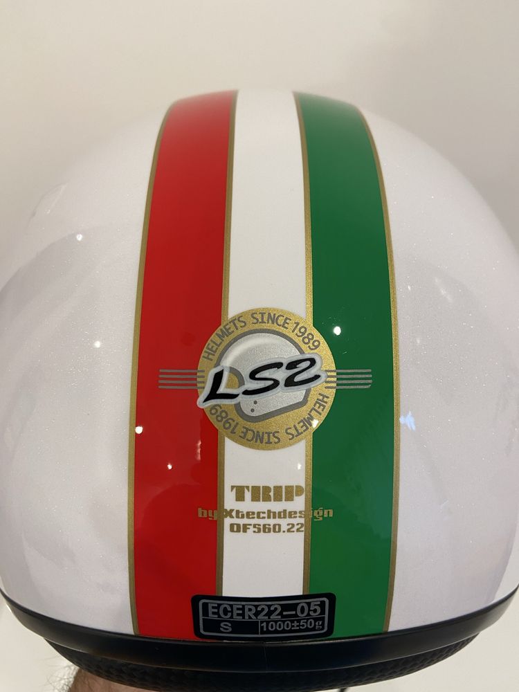 Kask otwarty LS2 ITALIA nowy rozmiar S