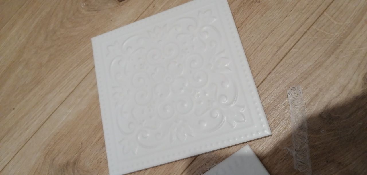 Płytki PARADYŻ 20x20cm Classy Chic Bianco Struktura A, B, C Klasyczne