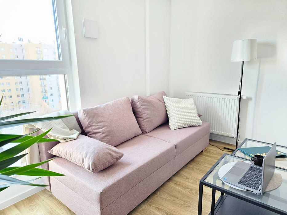 Nowa, umeblowana kawalerka w centrum Katowic 1200 ZŁ VAUCHER NA START!