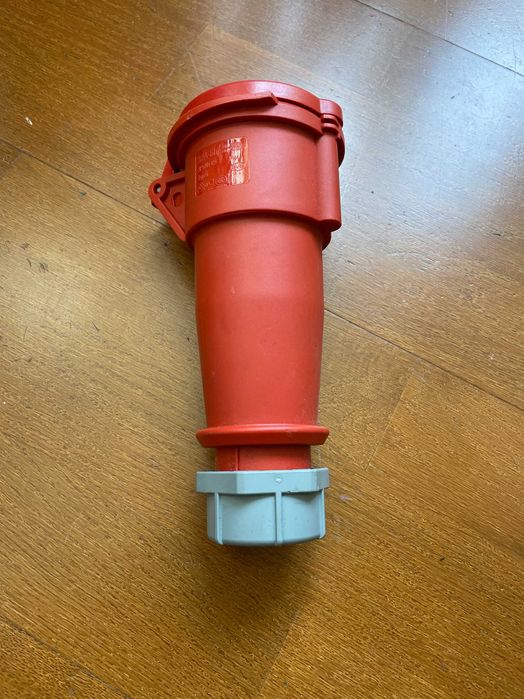 Розетка силова кабельна, вилка підключення, MENNEKES, Type 6 32А, 380В