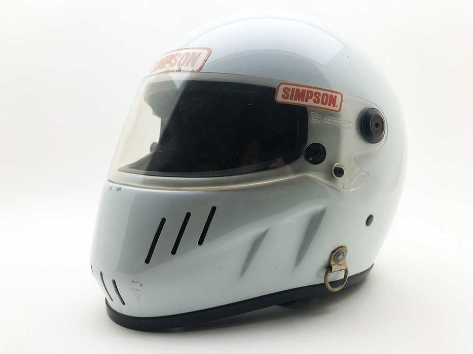 Capacete SIMPSON RX8 1992 Racing SA90 Vintage 90's