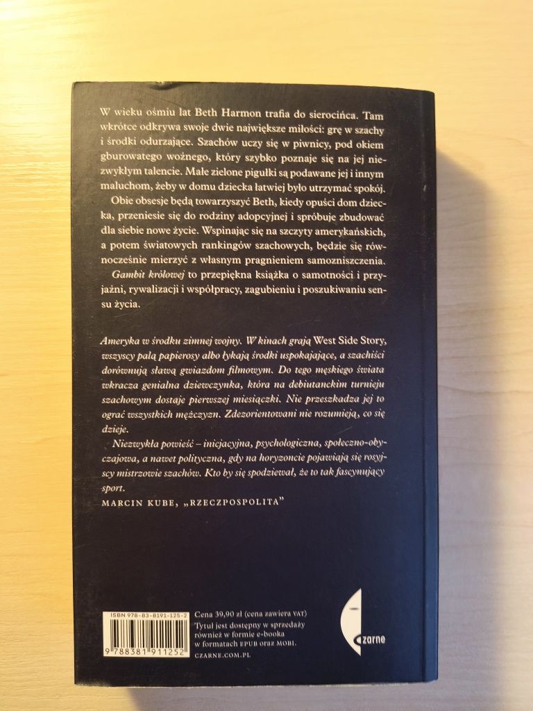 Gambit królowej książka