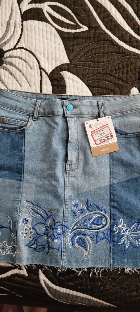 Desigual spódnica jeans