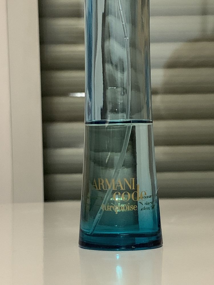 Giorgio Armani Code turquoise for Women UNIKAT!