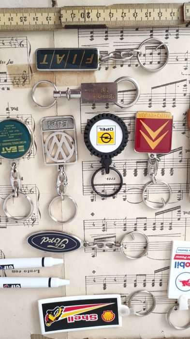 Porta chaves antigos - Marcas de carros