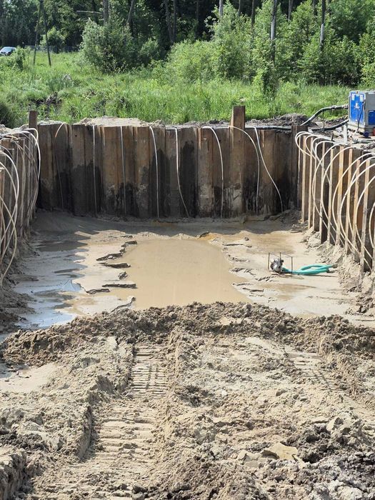 Budowa sieci wod.-kan., gazowych | Wykopy, stawy, przewierty