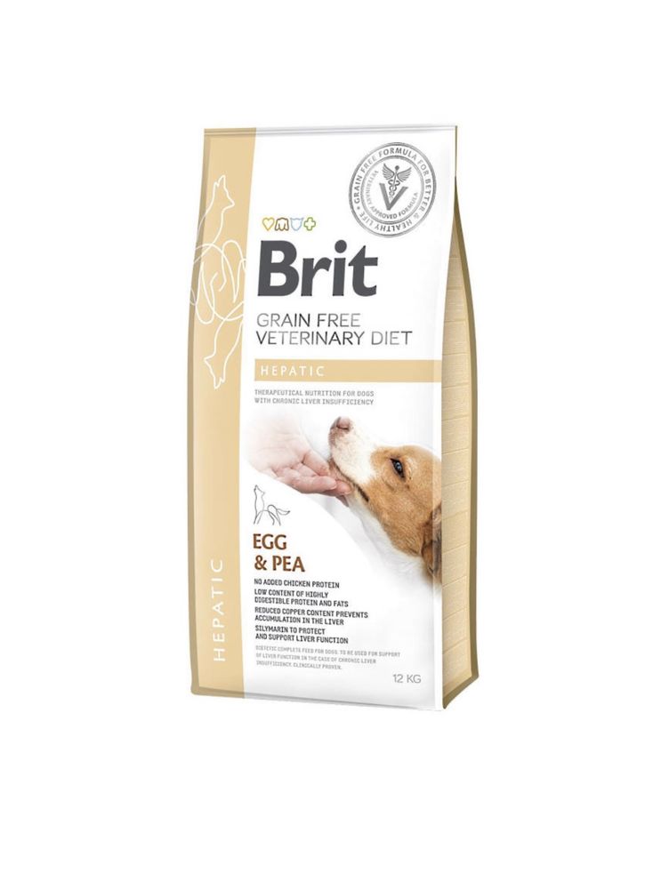 Brit Veterinary Diet Hepatic Лечебный корм для собак болезни печени