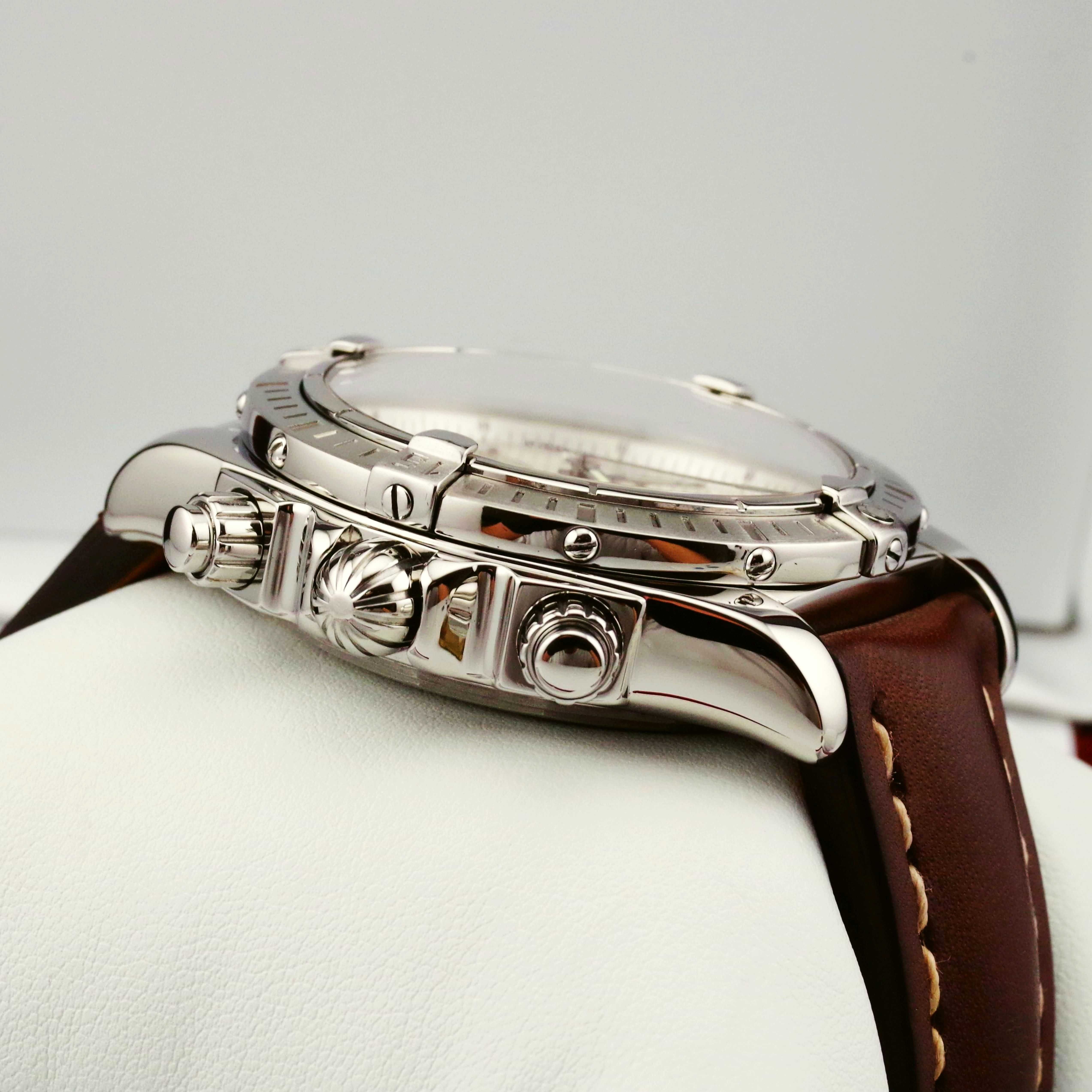 BREITLING Chronomat 44 AUTOMATIC Ref. A13356 zegarek męski FULL SET'07