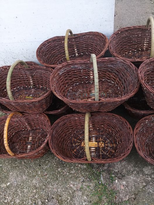 Sprzedam miotły brzozowe oraz kosze wiklinowe z