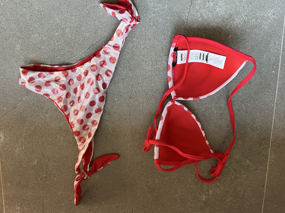Tezenis strój kąpielowy bikini S w kropki