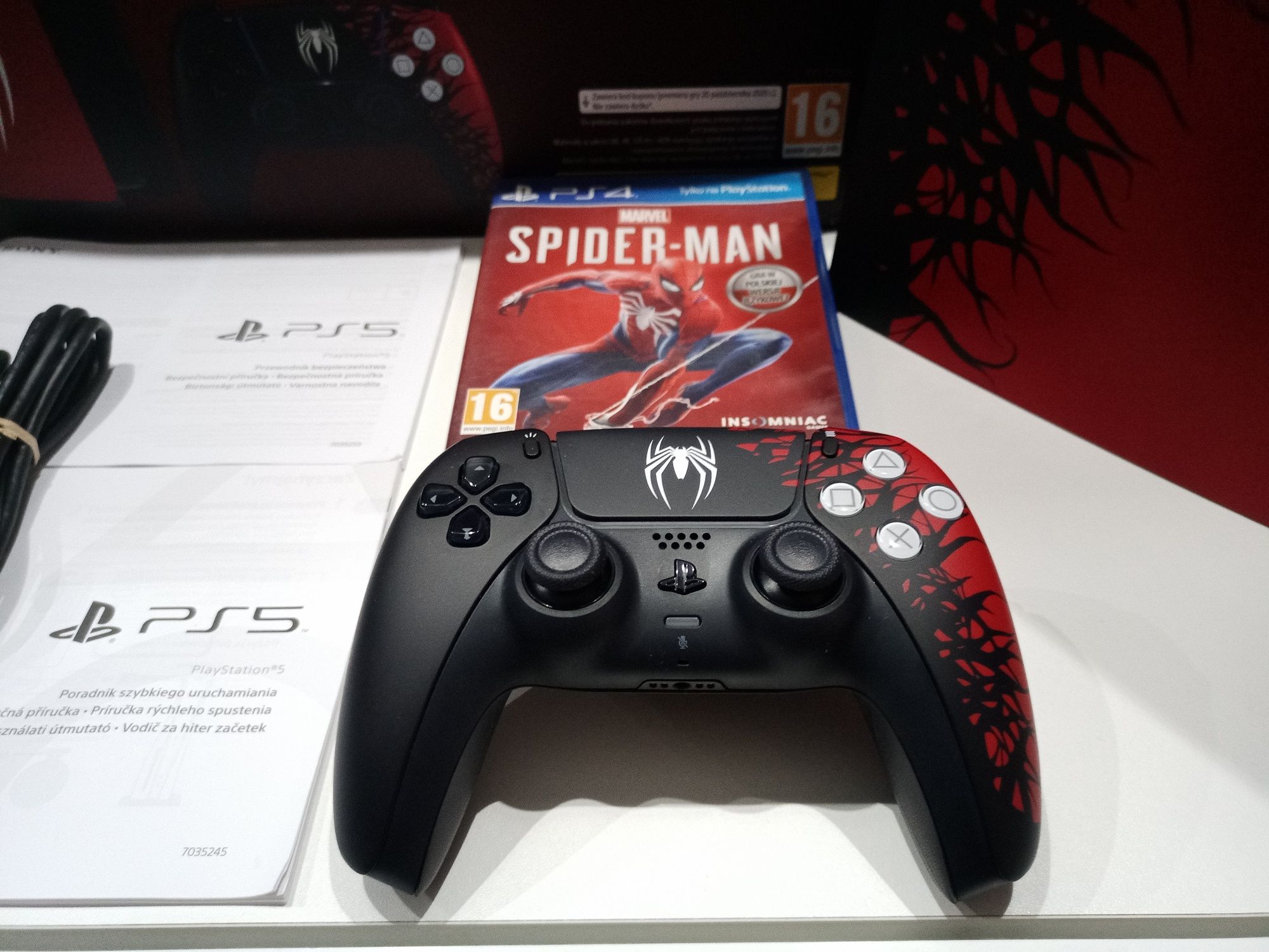 Ps5 Limited SpiderMan2 Gra Gw.2Lata Jak Nowa Playstation5
