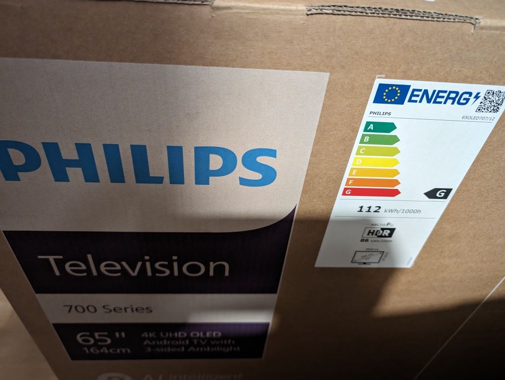 Oled 65 Philips 707/12 ambilight X3 HDMI 2.1