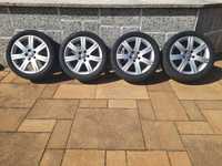 Koła Alufelgi R17 225/45 5x112 Pirelli Dunlop Letnie