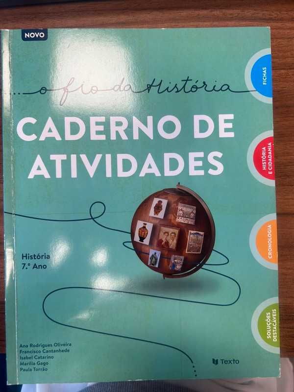 Caderno de atividades história 7 Fio da História