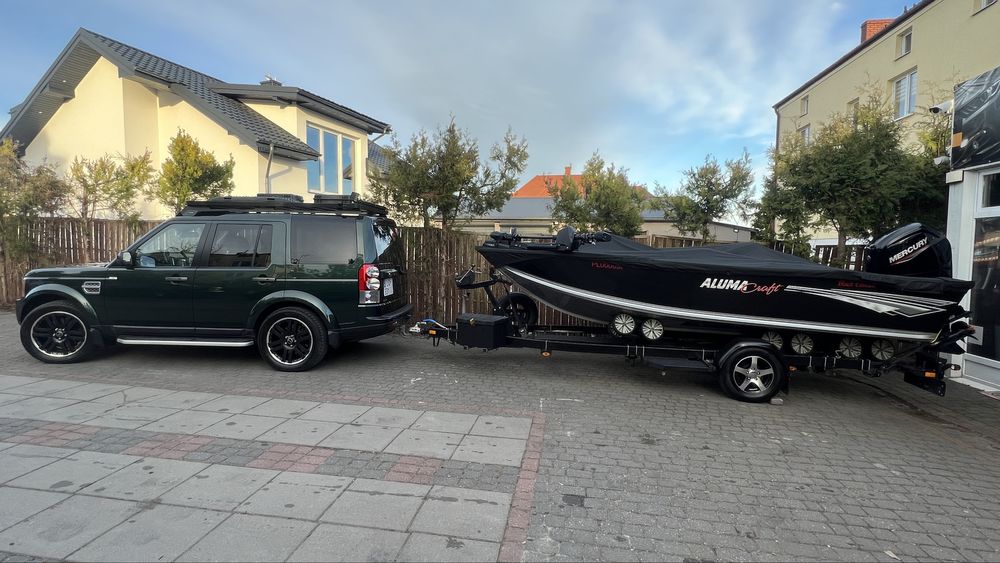 Alumacraft Classic 80 km + przyczepka KALF + elektronika