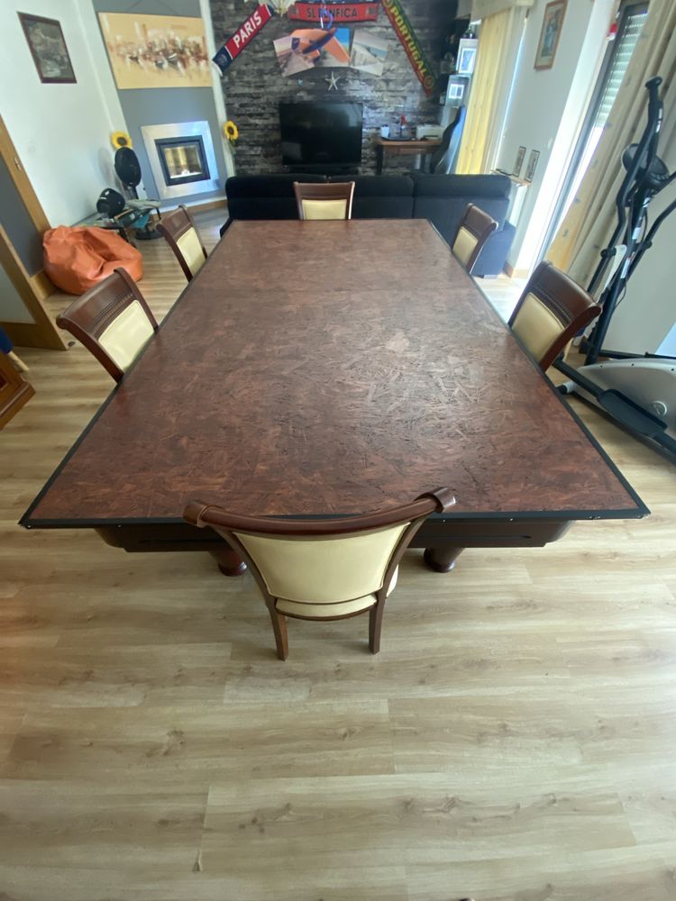 Mesa de Snooker com Tampo