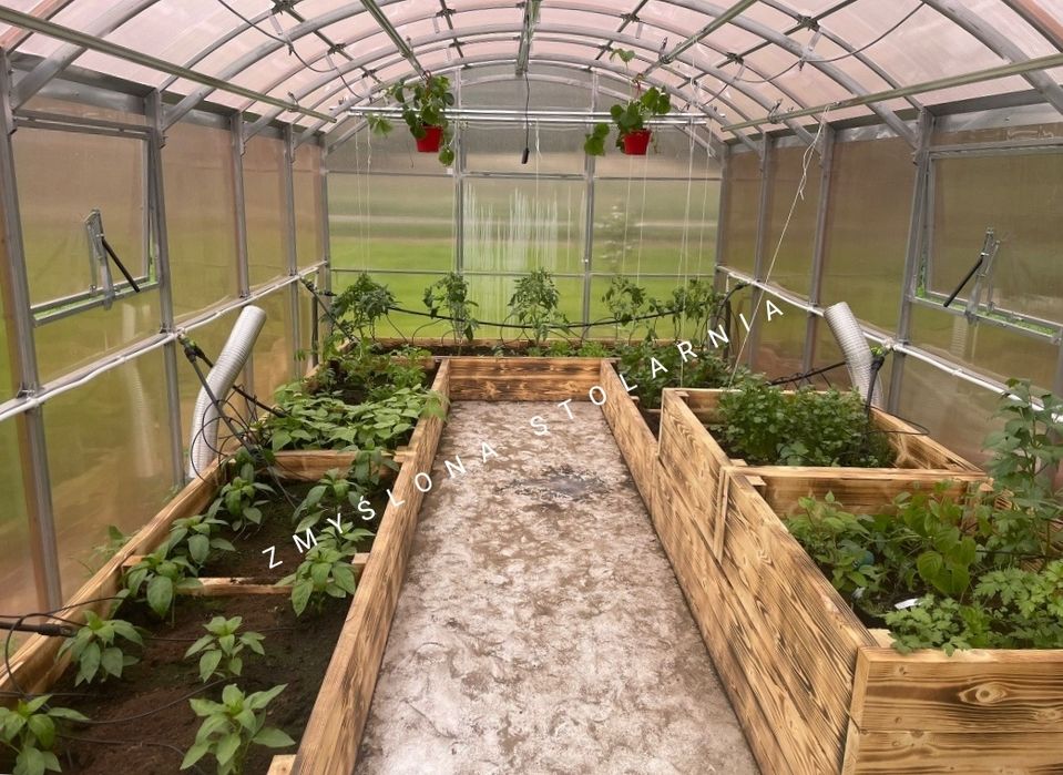 Podwyższone grządki gr. 4,5cm! Warzywnik, skrzynia na warzywa. PREMIUM