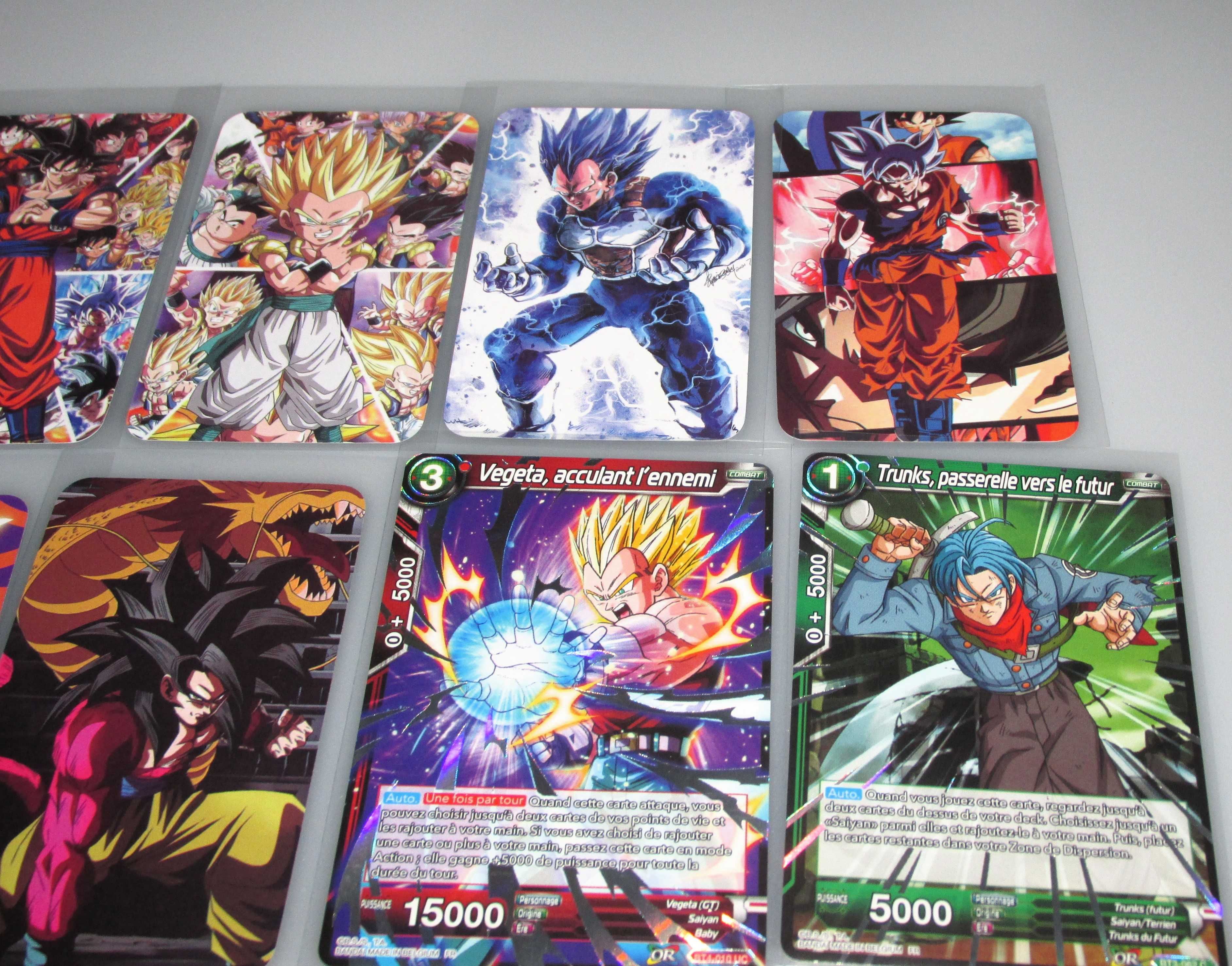 13 Cartas Variadas Dragon Ball