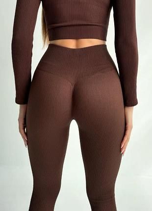 Лосини в рубчик з Push Up