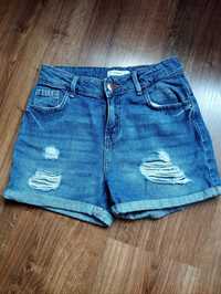 Spodenki jeansowe szorty Reserved jak nowe 152 cm